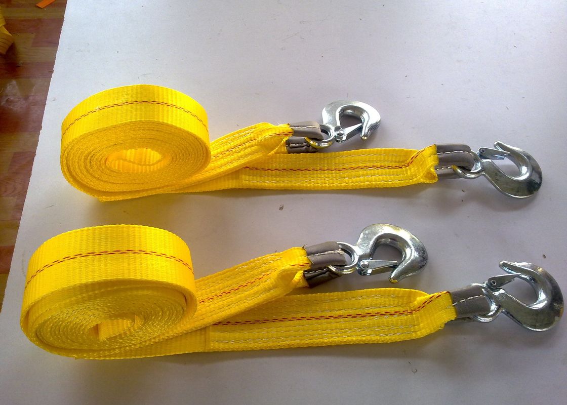 Wheel Straps For Towing Car Tow Rope Super Heavy Duty Polyester Tow Strap