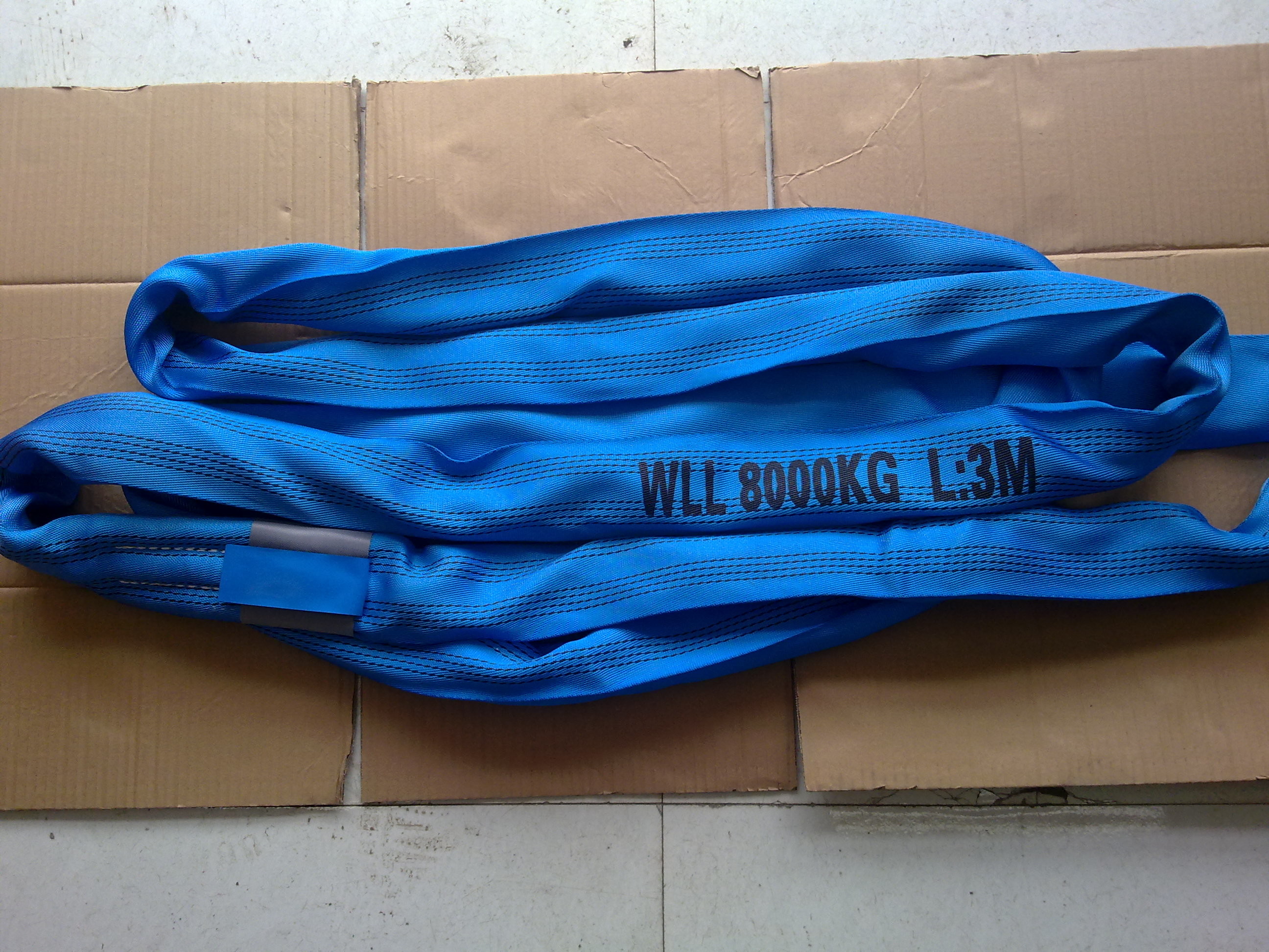 AS4497.1 WLL 8T Flexible Endless Lift All Round Slings 100 Polyester