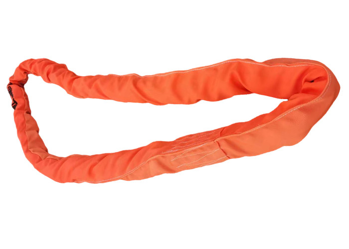 50T Heavy Duty Polyester Lifting Sling Endless Round Sling For Port
