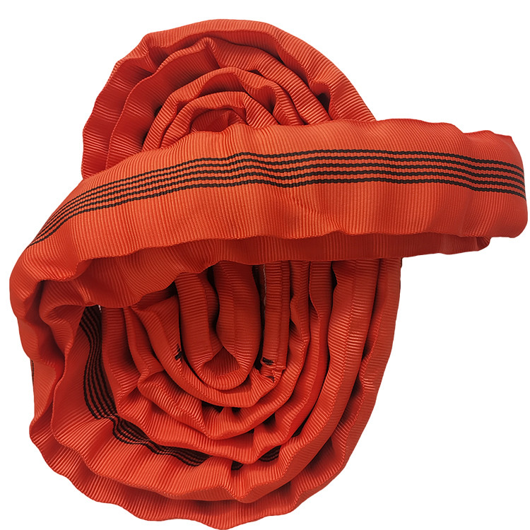 Heavy Duty Polyester Endless Round Sling , EN 1492 2 Round Sling CE