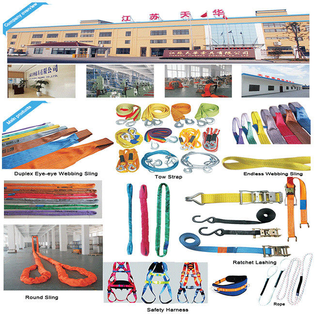 Non Aging Flat Kevlar Synthetic bing Lifting Sling