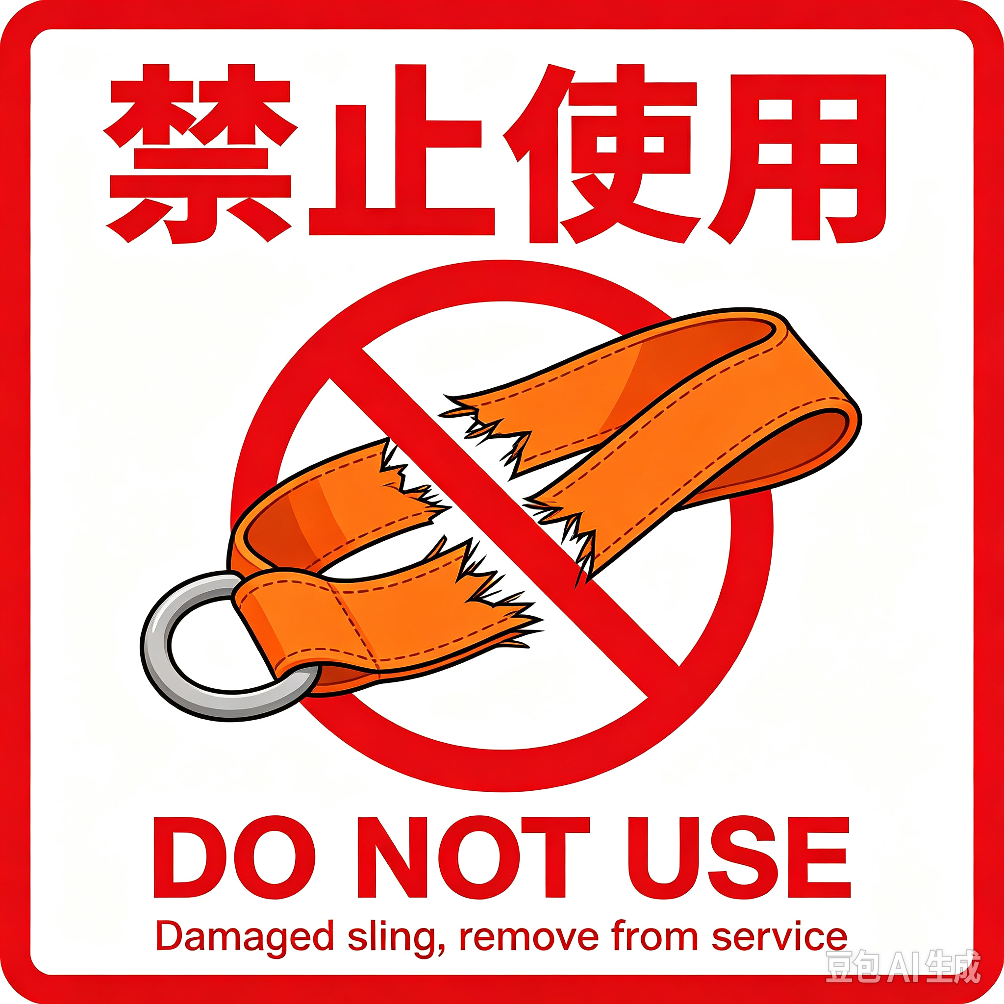 Latest company blogs about When Should Polyester Lifting Slings Be Removed from Service Due to Damage?