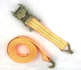 Buy Customized Length Heavy Duty Cam Buckle Lashing Straps , Car Lashing Straps online manufacture