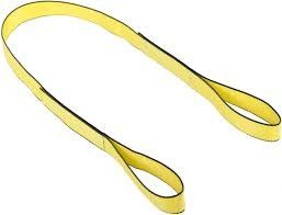 Buy Soft Double Ply Webbing Sling Crane Rigging Straps With Eye Protector online manufacture