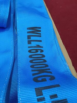 Buy 16 Ton Flat Webbing Sling | Double Eye & Customizable Colors online manufacture