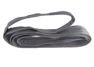 Custom Length Flat Eye Sling / Flat Woven Pattern Safety Slings For Lifting