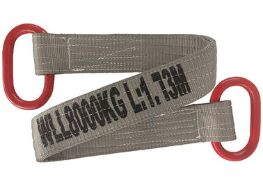 Anti Incision Flat Woven Webbing Polyester Lifting Sling