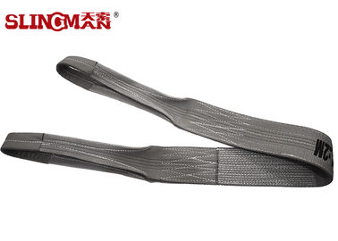 Durable Polyester Flat Webbing Sling  Eye And Eye Webbing Sling Belt