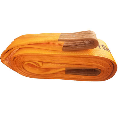 Buy Weaving Double Ply 25T Polyester Flat Webbing Sling online manufacture