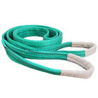 CE Certificated Color Code Webbing Sling 2T Polyester Flat Eye And Eye