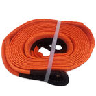 Truck Emergency Snatch Polyester Heavy Tow Strap Capacity 1T 20T
