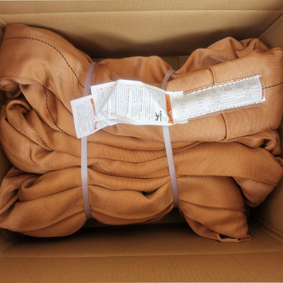 Buy Brown Polyester Round Sling Heavy Duty Vertical 54000 LBS online manufacture