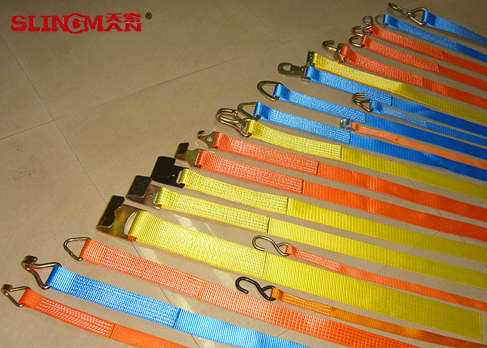 All Type Polyester bing Strap , Quick Release Adjustable Cargo Straps