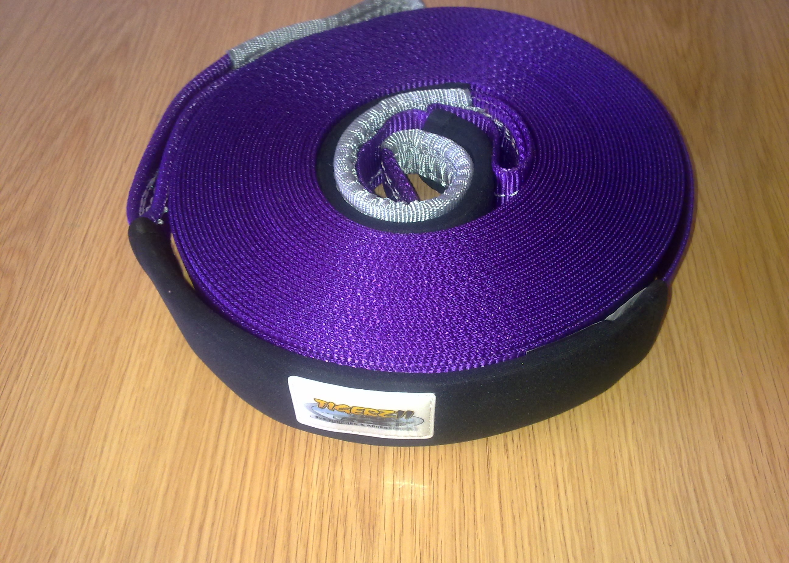 Wheel Straps For Towing Car Tow Rope Super Heavy Duty Polyester Tow Strap