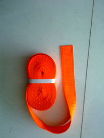 50mm Orange Webbing Lashing Strap 2 Inch EN 12195-2 Standard Without Buckle