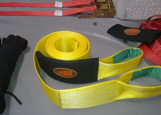 Wheel Straps For Towing Car Tow Rope Super Heavy Duty Polyester Tow Strap